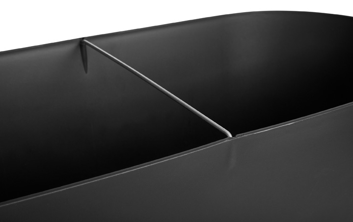 Fioriera greenville con sottovaso e ruote integrate - immagine 4