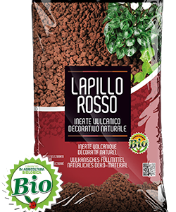 Lapillo rosso 33 litri