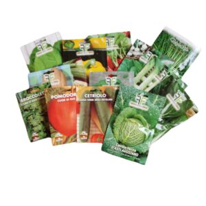 Assortimento 15 buste semi da orto