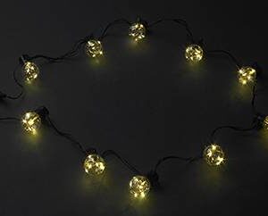 Luci decorative a catena globo microled