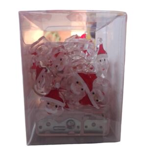Luci microled a forma di babbo natale
