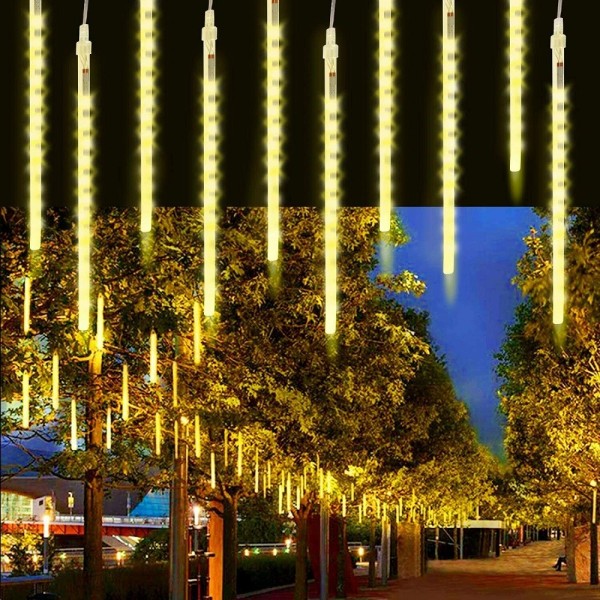 Catena luci led - effetto pioggia - immagine 2