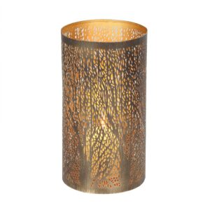 Lanterna centro tavola con design foresta